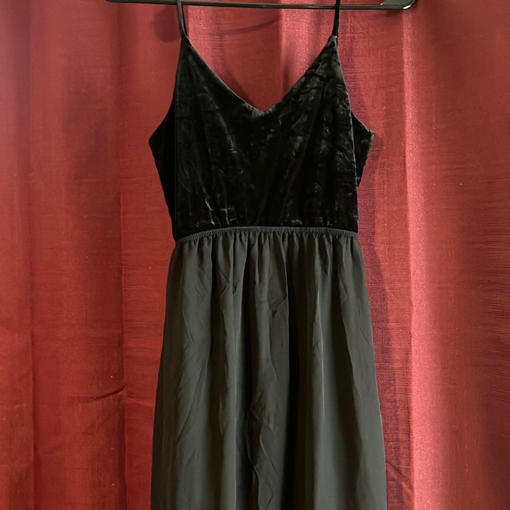 Black LA Hearts spaghetti strap dress